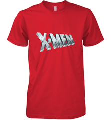 Marvel X Men Logo Retro 90s Animated Series Men's Premium T-Shirt Men's Premium T-Shirt - FordPhuMy