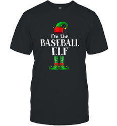 I'm The Baseball Elf Matching Family Pajama Christmas Men's T-Shirt