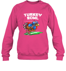 Cool Turkey Bowl _ Funny Thanksgiving Football Player Gift Crewneck Sweatshirt Crewneck Sweatshirt - FordPhuMy