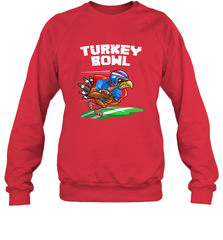 Cool Turkey Bowl _ Funny Thanksgiving Football Player Gift Crewneck Sweatshirt Crewneck Sweatshirt - FordPhuMy