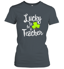 Teacher St. Patrick's Day Shirt, Lucky To Be A Teacher Women's T-Shirt Women's T-Shirt - FordPhuMy