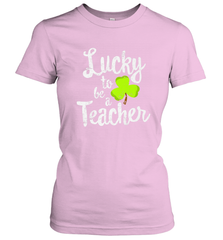 Teacher St. Patrick's Day Shirt, Lucky To Be A Teacher Women's T-Shirt Women's T-Shirt - FordPhuMy