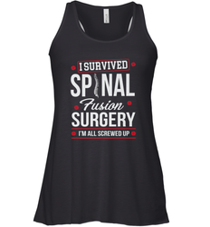I Survived Spinal Fusion Surgery Women's Racerback Tank