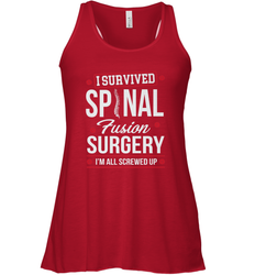 I Survived Spinal Fusion Surgery Women's Racerback Tank