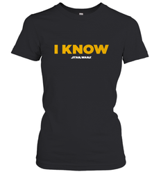 Star Wars Han Solo I Know Women's T-Shirt