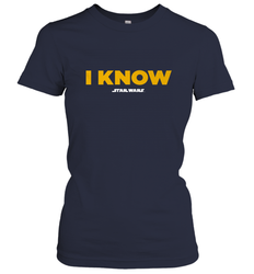 Star Wars Han Solo I Know Women's T-Shirt