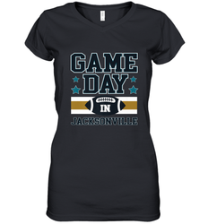 NFL Jacsonville Game Day Football Home Team Women's V-Neck T-Shirt