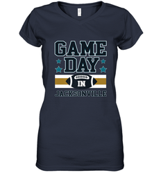 NFL Jacsonville Game Day Football Home Team Women's V-Neck T-Shirt