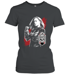 Avengers Endgame Captain Marvel Tag Poster Women's T-Shirt