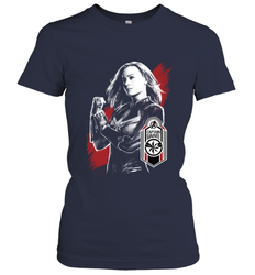 Avengers Endgame Captain Marvel Tag Poster Women's T-Shirt