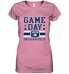 NFL Indianapolis Game Day Football Home Team Women's V-Neck T-Shirt Women's V-Neck T-Shirt - FordPhuMy