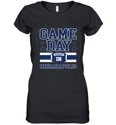 NFL Indianapolis Game Day Football Home Team Women's V-Neck T-Shirt