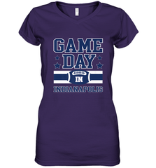 NFL Indianapolis Game Day Football Home Team Women's V-Neck T-Shirt Women's V-Neck T-Shirt - FordPhuMy