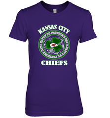 NFL Kansas City Chiefs Logo Happy St Patrick's Day Women's Premium T-Shirt Women's Premium T-Shirt - FordPhuMy