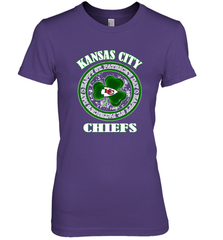 NFL Kansas City Chiefs Logo Happy St Patrick's Day Women's Premium T-Shirt Women's Premium T-Shirt - FordPhuMy