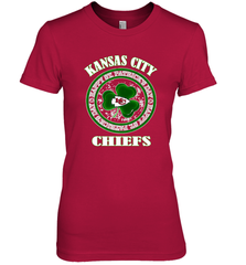 NFL Kansas City Chiefs Logo Happy St Patrick's Day Women's Premium T-Shirt Women's Premium T-Shirt - FordPhuMy