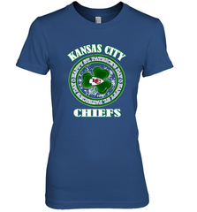 NFL Kansas City Chiefs Logo Happy St Patrick's Day Women's Premium T-Shirt Women's Premium T-Shirt - FordPhuMy