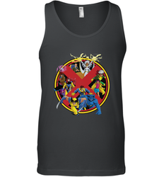 Marvel X Men Animated Series Logo Retro 90s Men's Tank Top
