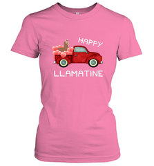 Happy Llamatine funny Valentine Day Llama costume Women's T-Shirt Women's T-Shirt - FordPhuMy