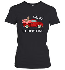Happy Llamatine funny Valentine Day Llama costume Women's T-Shirt Women's T-Shirt - FordPhuMy