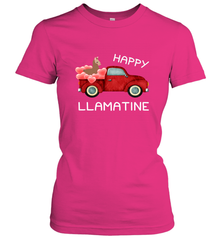 Happy Llamatine funny Valentine Day Llama costume Women's T-Shirt Women's T-Shirt - FordPhuMy