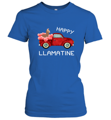Happy Llamatine funny Valentine Day Llama costume Women's T-Shirt Women's T-Shirt - FordPhuMy