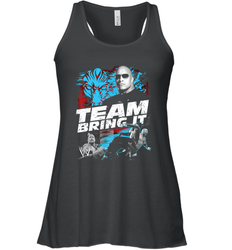 WWE The Rock Team Bring It Women's Racerback Tank