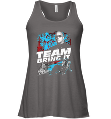 WWE The Rock Team Bring It Women's Racerback Tank Women's Racerback Tank - FordPhuMy