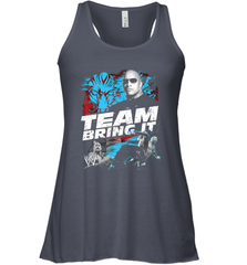 WWE The Rock Team Bring It Women's Racerback Tank Women's Racerback Tank - FordPhuMy