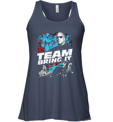 WWE The Rock Team Bring It Women's Racerback Tank Women's Racerback Tank - FordPhuMy