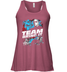 WWE The Rock Team Bring It Women's Racerback Tank Women's Racerback Tank - FordPhuMy