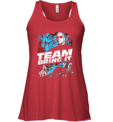 WWE The Rock Team Bring It Women's Racerback Tank