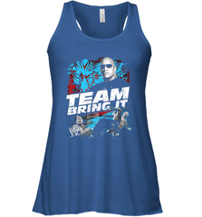 WWE The Rock Team Bring It Women's Racerback Tank Women's Racerback Tank - FordPhuMy