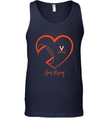 Virginia Cavaliers Football Inside Heart  Team Men's Tank Top Men's Tank Top - FordPhuMy