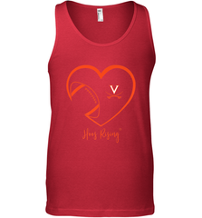 Virginia Cavaliers Football Inside Heart  Team Men's Tank Top Men's Tank Top - FordPhuMy