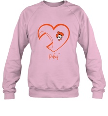 Oklahoma State Cowboys Football Inside Heart  Team Crewneck Sweatshirt Crewneck Sweatshirt - FordPhuMy