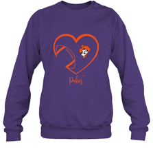 Oklahoma State Cowboys Football Inside Heart  Team Crewneck Sweatshirt Crewneck Sweatshirt - FordPhuMy