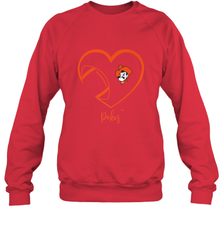 Oklahoma State Cowboys Football Inside Heart  Team Crewneck Sweatshirt Crewneck Sweatshirt - FordPhuMy