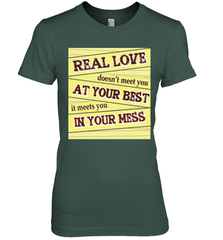 Real love funny quotes for valentine (2) Women's Premium T-Shirt Women's Premium T-Shirt - FordPhuMy