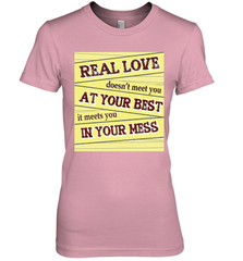 Real love funny quotes for valentine (2) Women's Premium T-Shirt Women's Premium T-Shirt - FordPhuMy