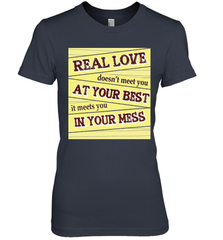 Real love funny quotes for valentine (2) Women's Premium T-Shirt Women's Premium T-Shirt - FordPhuMy
