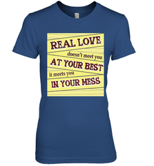 Real love funny quotes for valentine (2) Women's Premium T-Shirt Women's Premium T-Shirt - FordPhuMy