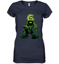 Disney Donald Duck Mummy Halloween Costume Women's V-Neck T-Shirt