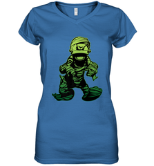 Disney Donald Duck Mummy Halloween Costume Women's V-Neck T-Shirt Women's V-Neck T-Shirt - FordPhuMy