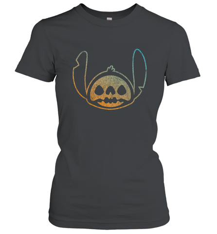 Disney Stitch Face Halloween Women's T-Shirt