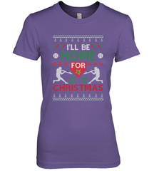 I'll Be Home for Christmas Baseball Gift For Men Women Kids Women's Premium T-Shirt Women's Premium T-Shirt - FordPhuMy