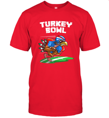 Cool Turkey Bowl _ Funny Thanksgiving Football Player Gift Men's T-Shirt Men's T-Shirt - FordPhuMy