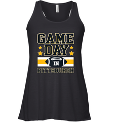 NFL Pittsburgh PA. Game Day Football Home Team Women's Racerback Tank Women's Racerback Tank - FordPhuMy