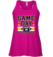 NFL Pittsburgh PA. Game Day Football Home Team Women's Racerback Tank Women's Racerback Tank - FordPhuMy