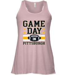 NFL Pittsburgh PA. Game Day Football Home Team Women's Racerback Tank Women's Racerback Tank - FordPhuMy